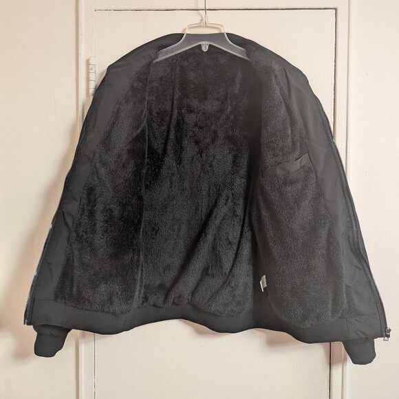 Black Bomber Jacket - Large - Picture 2 of 4
